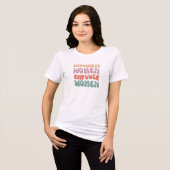 T-shirt En Tri-matière Empower Women Retro Tee (Recto plein)