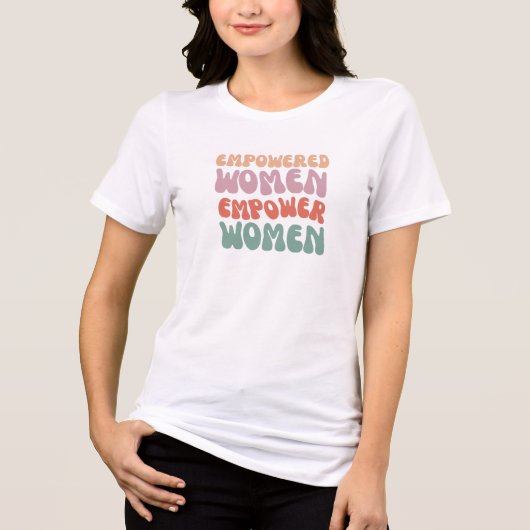 T-shirt En Tri-matière Empower Women Retro Tee (Recto)