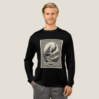 T-shirt En Tri-matière En Rock We Trust 100 Roches Claviériste Franklin
