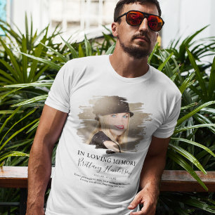 T-shirt En Tri-matière En Souvenir Mémorial Photo