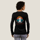 T-shirt En Tri-matière Encore un chat (Verso complet)