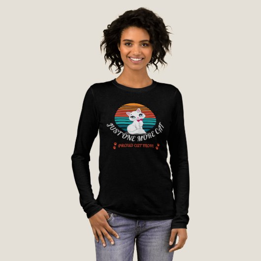 T-shirt En Tri-matière Encore un chat (Recto complet)