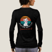 T-shirt En Tri-matière Encore un chat (Verso)