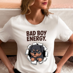 T-shirt En Tri-matière Énergie de Mauvais Garçon Rottweiler