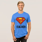 T-shirt En Tri-matière Enseignant Superman S-Shield | Logo Superman (Recto plein)