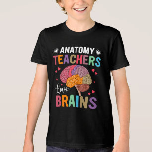 T-shirt En Tri-matière Enseignants de l'anatomie Aiment les cerveaux