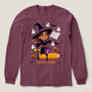 T-shirt En Tri-matière Enseigner est un cri total – Halloween Professeur