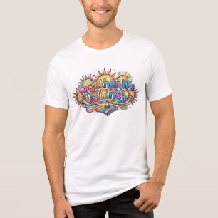 T-shirt En Tri-matière Ensemble Nous Brillons