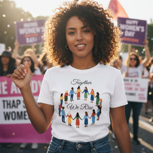 T-shirt En Tri-matière Ensemble nous nous élevons Journée internationale