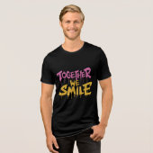 T-shirt En Tri-matière Ensemble, Nous Sourions (Recto plein)