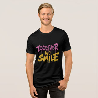 T-shirt En Tri-matière Ensemble, Nous Sourions