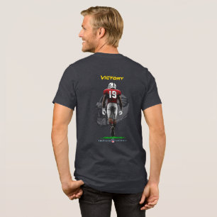 T-shirt En Tri-matière Entrez dans la victoire Football américain (2) H
