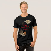 T-shirt En Tri-matière Entrez Si Vous Osez - Maison Halloween Éffrayante  (Recto plein)