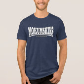 T-shirt En Tri-matière Enveloppes bleu blanc (Recto)