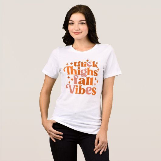 T-shirt En Tri-matière Épais cuisses Vibes Automne (Recto plein)