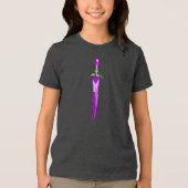 T-shirt En Tri-matière Épée Violette (Recto)
