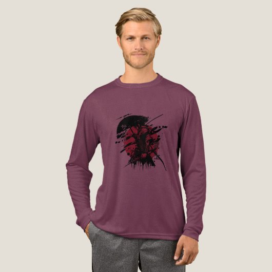 T-shirt En Tri-matière Épéiste Anime Cool Graphique Streetwear Hommes (Recto complet)