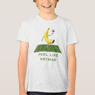 T-shirt En Tri-matière Épluchez comme un champion drôle de football de ba