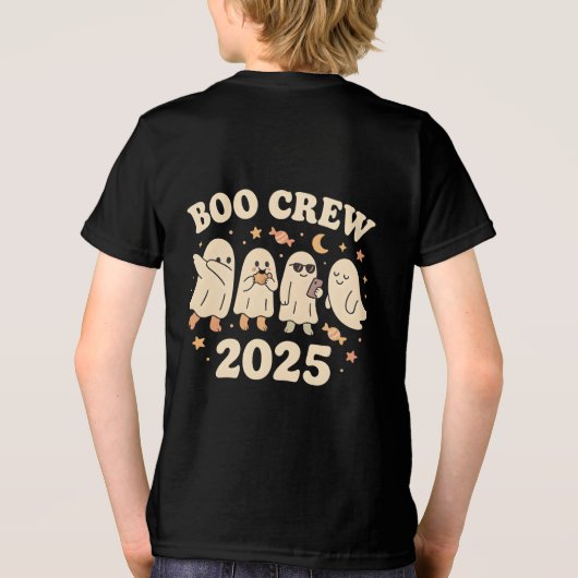 T-shirt En Tri-matière Équipe Boo 2025 Trending Ghost Squad (Verso)