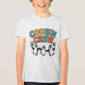 T-shirt En Tri-matière Équipe de cousins (Recto)