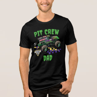 T-shirt En Tri-matière Équipe de fosse du Monster Jam Grave Digger Papa