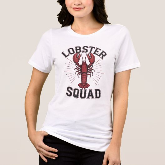T-shirt En Tri-matière Équipe de homard (Recto)