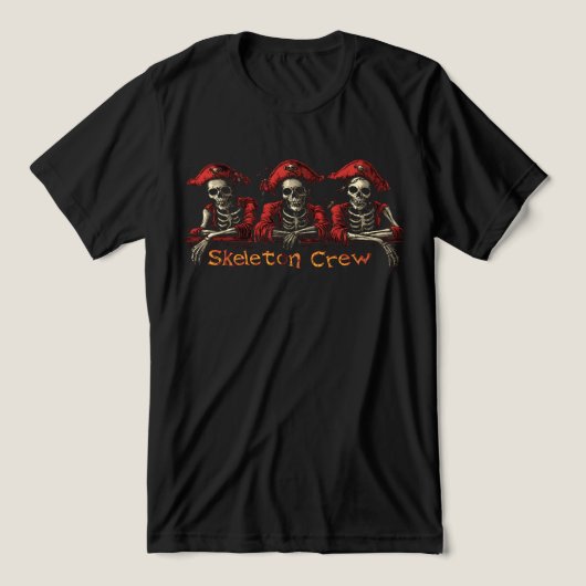 T-shirt En Tri-matière Équipe de squelette (Design Recto)