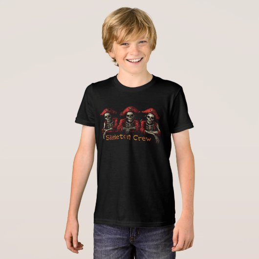 T-shirt En Tri-matière Équipe de squelette (Recto plein)