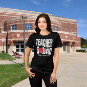 T-shirt En Tri-matière Équipe d'enseignants mignons