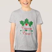 T-shirt En Tri-matière Équipe du cousin de Christma (Recto)