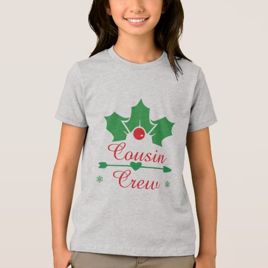 T-shirt En Tri-matière Équipe du cousin de Christma (Recto)