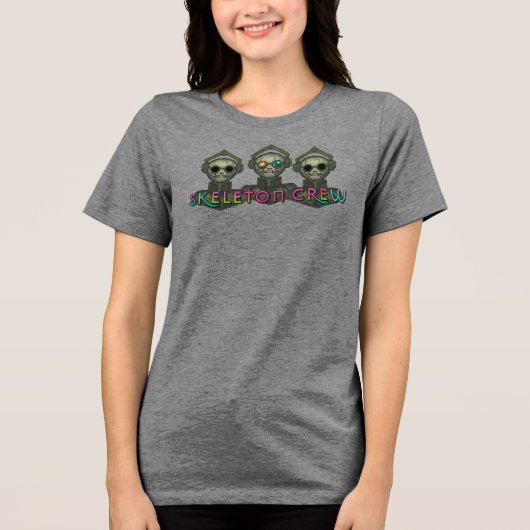 T-shirt En Tri-matière Équipe squelette (Recto)