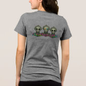 T-shirt En Tri-matière Équipe squelette (Verso)
