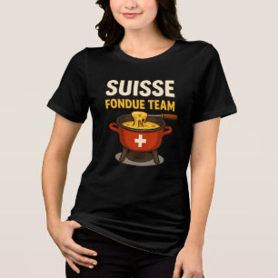 T-shirt En Tri-matière équipe suisse de fondue