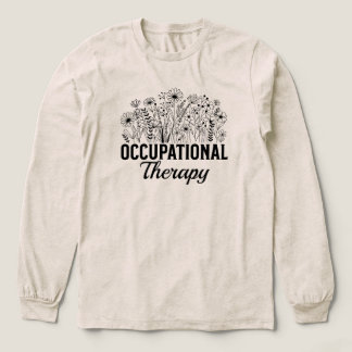 T-shirt En Tri-matière Ergothérapie Fleur Ergothérapie OT