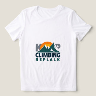 T-shirt En Tri-matière Escalade Replak Adventure Design