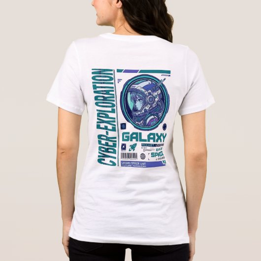 T-shirt En Tri-matière Espace (Verso)