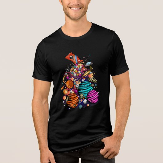 T-shirt En Tri-matière Espace (Recto)