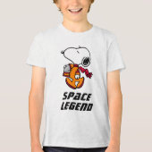 T-shirt En Tri-matière ESPACE | Snoopy (Recto)