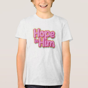 T-shirt En Tri-matière Espère En Lui