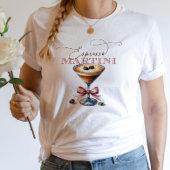 T-shirt En Tri-matière Espresso Martini Bow rose