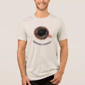 T-shirt En Tri-matière Espresso Yself Top View (Recto)