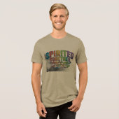 T-shirt En Tri-matière Esprit Ensemble (Recto plein)