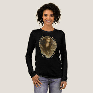 T-shirt En Tri-matière Esprit sauvage - Femme mystique avec loups