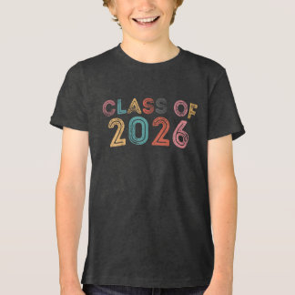 T-shirt En Tri-matière Esprit scolaire de la promotion 2026 pour la remis