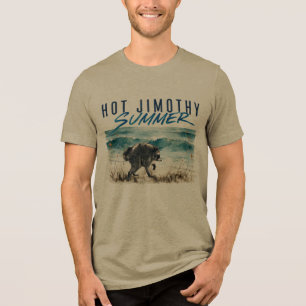 T-shirt En Tri-matière Été chaud Jimothy Raccoon de plage drôle Vintage