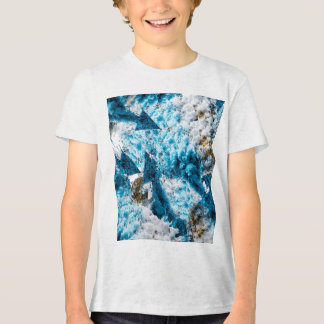 T-shirt En Tri-matière Ethereal Velocity: Geometric Cloud & Arrow Fusion