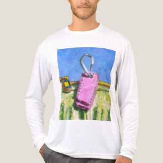 T-shirt En Tri-matière Étiquette rose