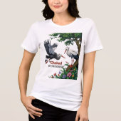 T-shirt En Tri-matière Étouffé par le progrès (Recto)