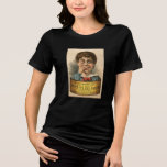T-shirt En Tri-matière Étrange Oddball Funny Vintage Ad<br><div class="desc">Cette image de t-shirt est une annonce vintage et étrange pour salve d'oeil avec un jeune garçon avec un regard étroit sur son visage. Publicité vintage amusante et amusante.</div>